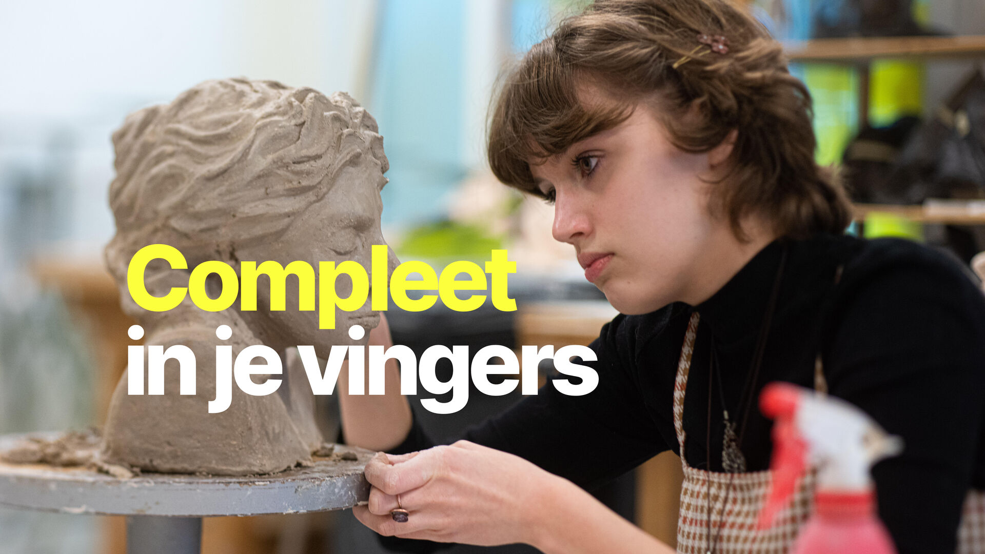 Compleet in je vingers
