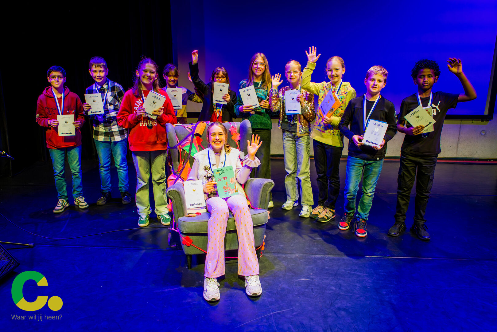 Cpunt lokale ronde van De Nationale Voorleeswedstrijd 8-2-2025-130