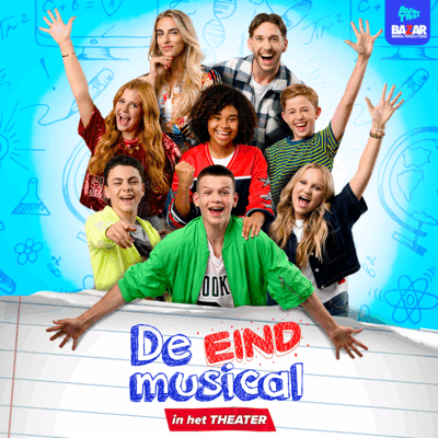 De Eindmusical, in het theater (6+)