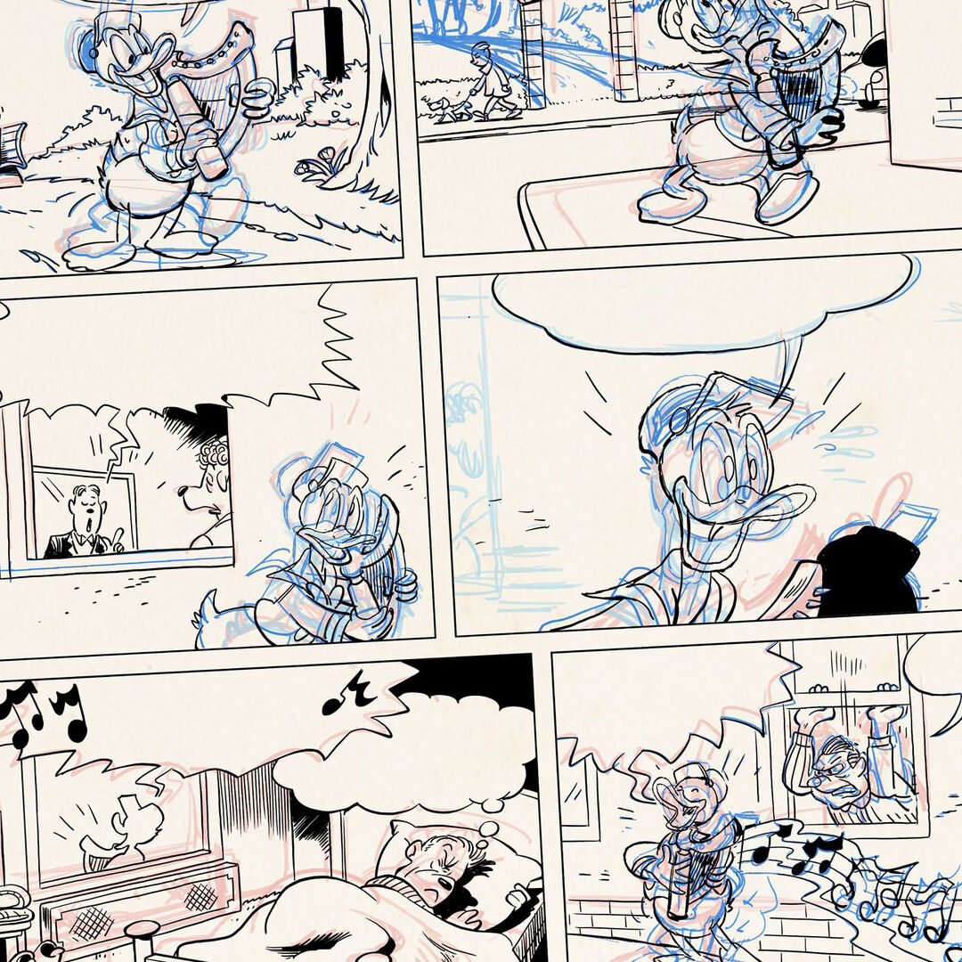 Donald Duck illustratie workshop! (8+)