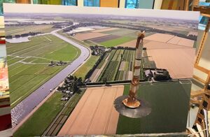 Fake landscapes in de polder