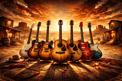 FIVE GREAT GUITARS – ERIC VAARZON MOREL – MART HILLEN
