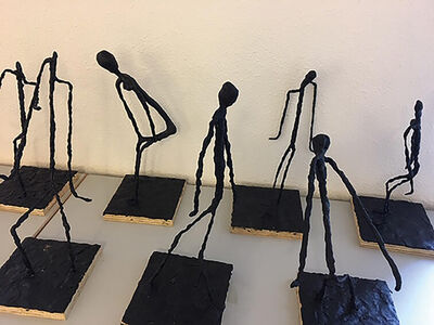 Giacometti: beeldhouwen met draad