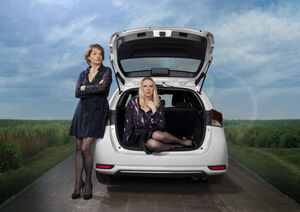 Jelka van Houten en Sanne Wallis de Vries