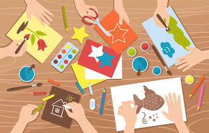 Kids Crea Café: Broer en Zus-dag (4+)