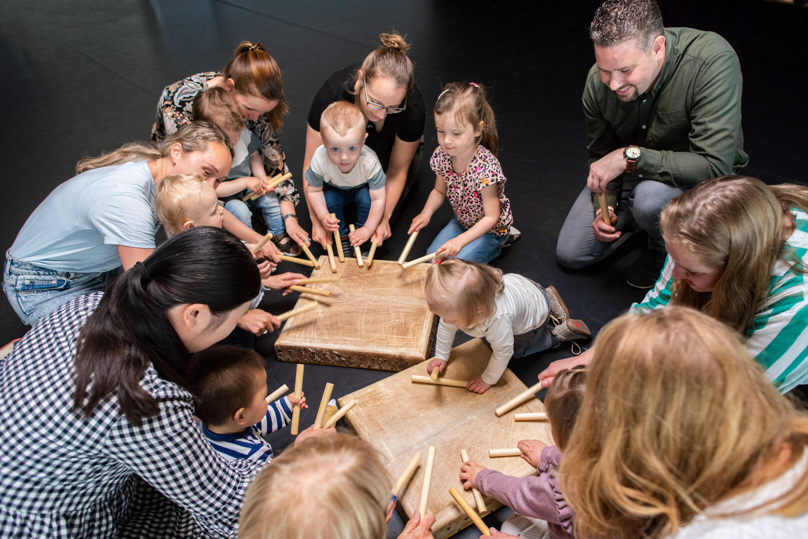 Muziek Voor Baby's, Groepsles Bij Cpunt In Hoofddorp