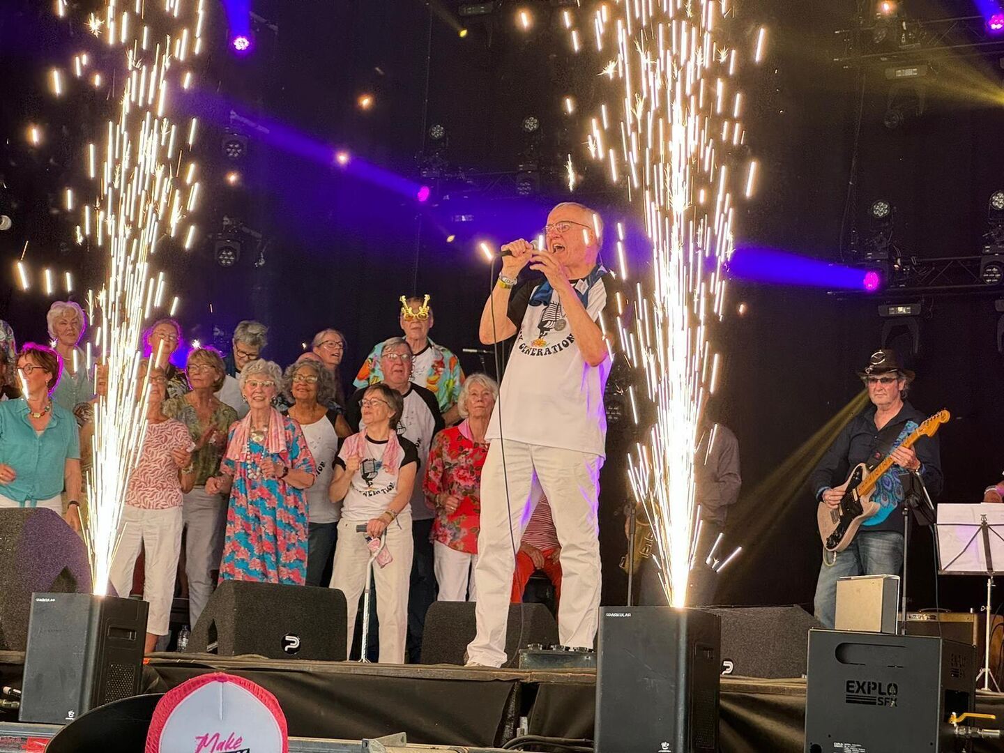 Seniorenrockkoor 'My Generation' uit Hoofddorp zingt zich naar festival Zwarte Cross 
