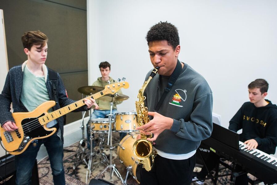 Spelen in een band of orkest