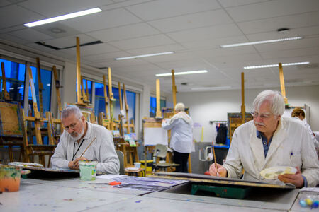 Tekenen & schilderen werkplaats (cursussen)