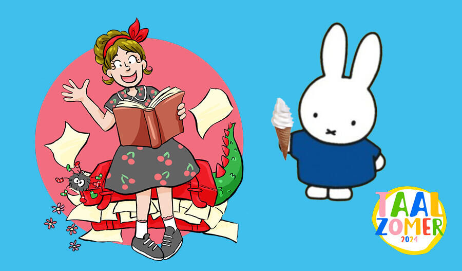 Verteltante en Nijntje op reis