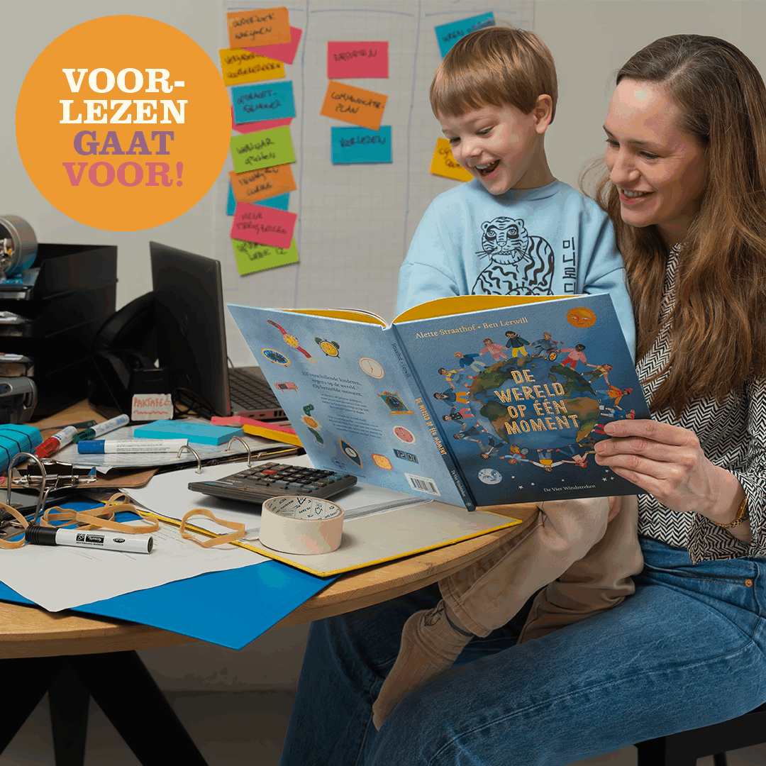 Voorlezen gaat voor 3