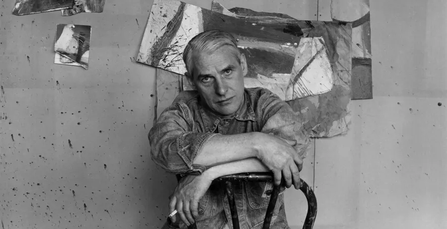 Willem de Kooning at work