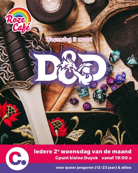 Woensdag 11 maart – Dungeons & Dragons
